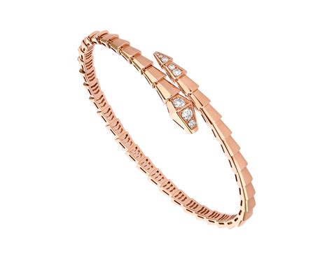 bvlgari serpenti bracelet rose gold